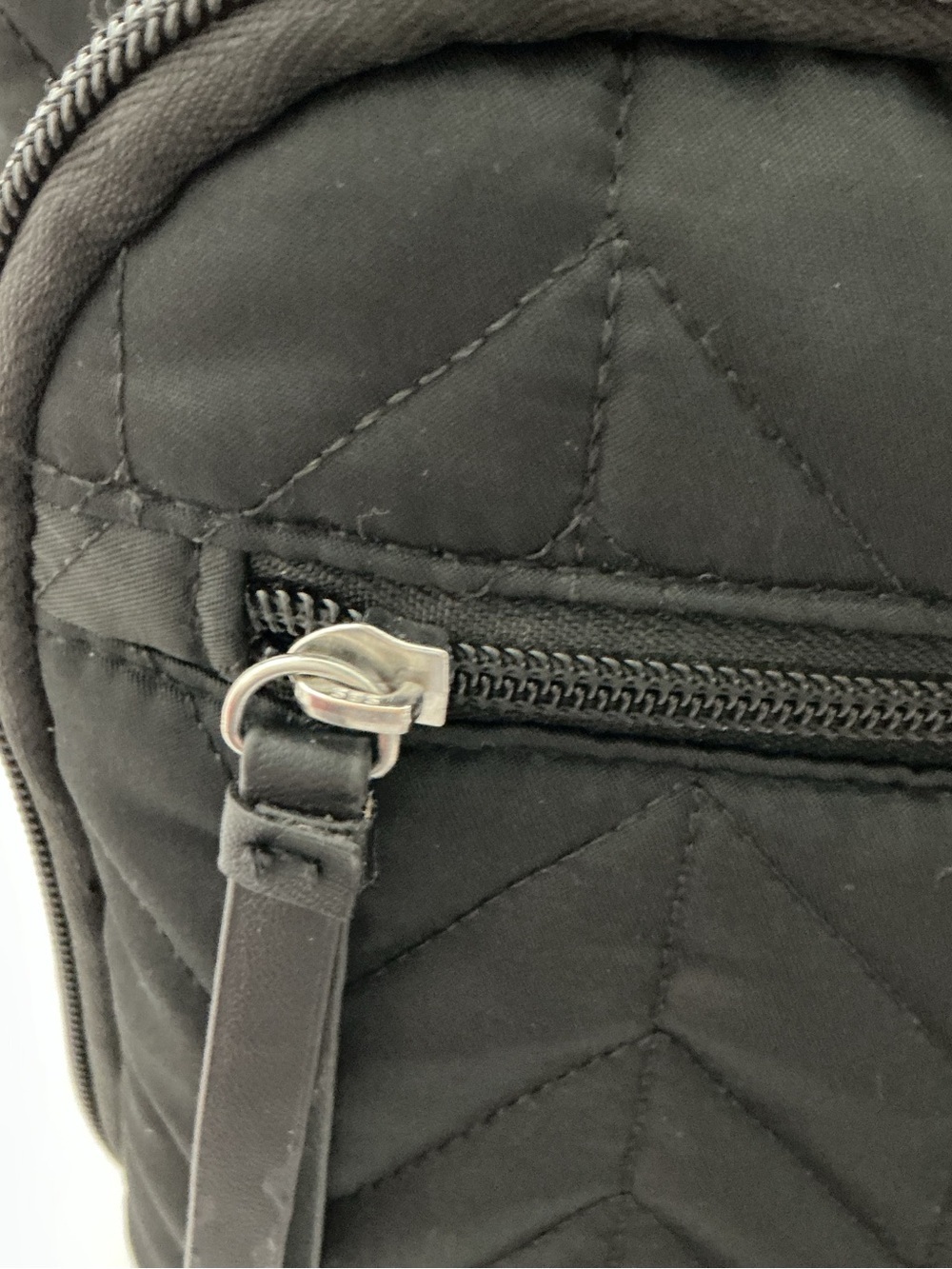 Skip Hop Black Quilted Diaper Bag Backpack With Changing Pad - Picture 7 of 16